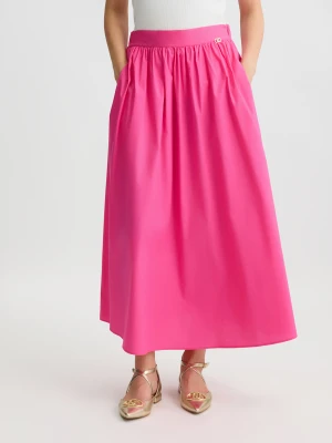 Liu Jo Poplin Midi Skirt LIUJO