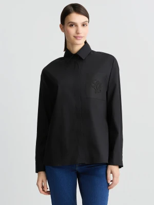 Liu Jo Poplin Shirt With Rhinestones LIUJO