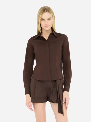 Liu Jo Poplin Shirt With Rhinestones LIUJO