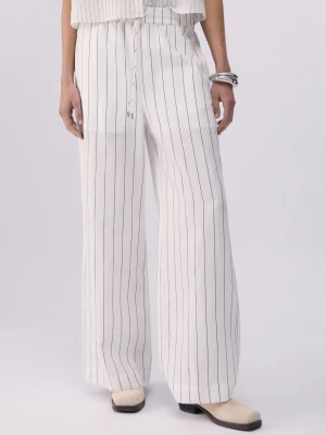 Liu Jo Linen-blend Pants