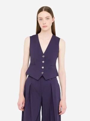 Liu Jo Poplin Waistcoat LIUJO
