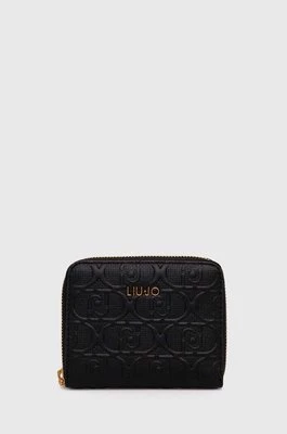 Liu Jo portfel damski kolor czarny AF4281 E0538