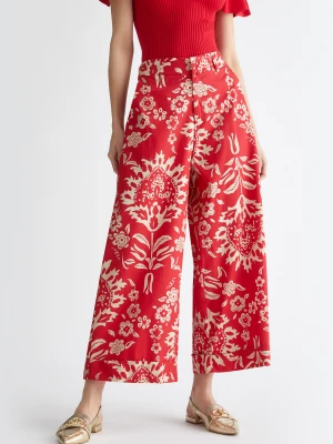 Liu Jo Printed Cotton Trousers LIUJO