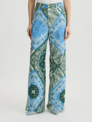 Liu Jo Printed Cotton Trousers LIUJO