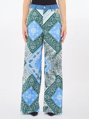Liu Jo Printed Cotton Trousers LIUJO