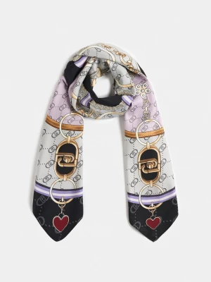 Liu Jo Printed Foulard czarny