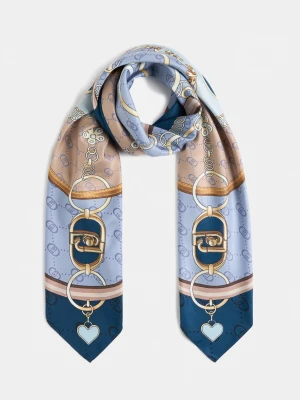 Liu Jo Printed Foulard niebieski