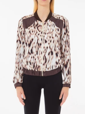 Liu Jo Printed Satin Bomber Jacket LIUJO