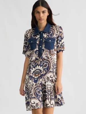 Liu Jo Printed Satin Dress LIUJO