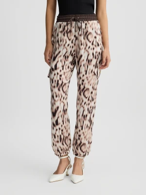Liu Jo Printed Satin Jogging Trousers LIUJO