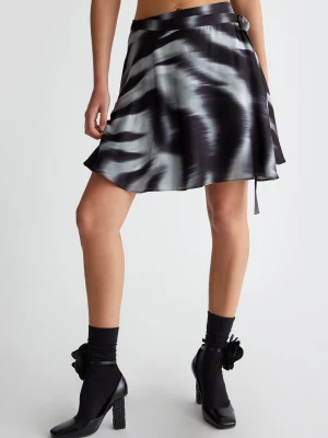 Liu Jo Printed Satin Miniskirt LIUJO