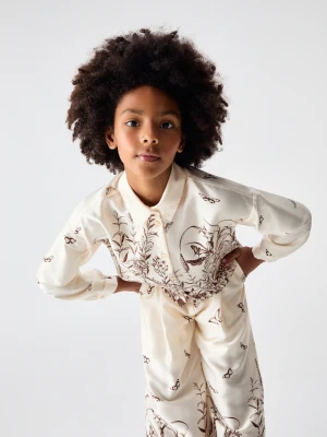 Liu Jo Printed Satin Shirt