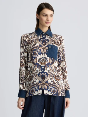 Liu Jo Printed Satin Shirt LIUJO