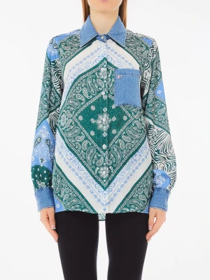 Liu Jo Printed Satin Shirt