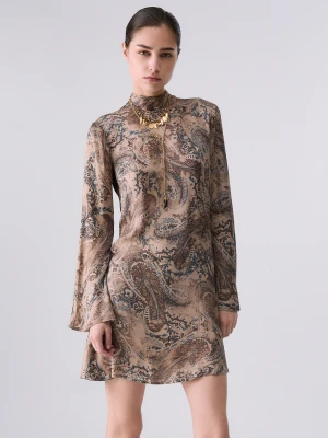 Liu Jo Printed Satin Short Dress