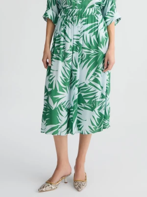 Liu Jo Printed Satin Skirt LIUJO