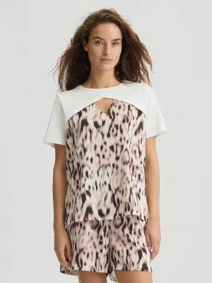 Liu Jo Printed Satin T-shirt LIUJO