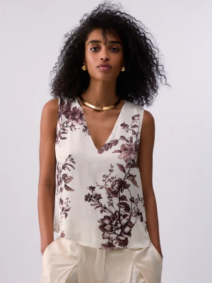 Liu Jo Printed Satin Top LIUJO