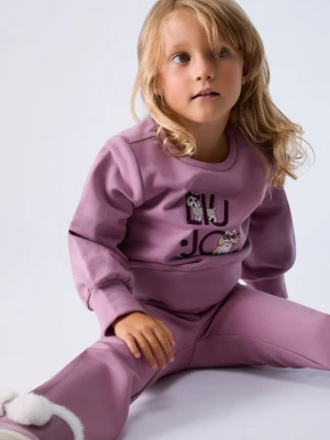 Liu Jo Printed Sweatshirt Orchid