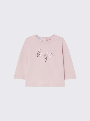 Liu Jo Printed T-shirt różowy