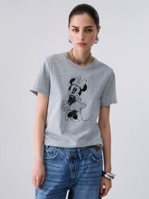 Liu Jo Printed T-shirt szary