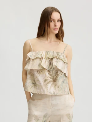 Liu Jo Printed Taffeta Top LIUJO