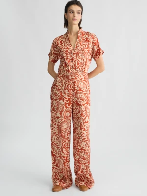 Liu Jo Printed Twill Jumpsuit LIUJO