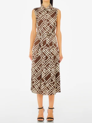 Liu Jo Printed Twill Shirt Dress LIUJO