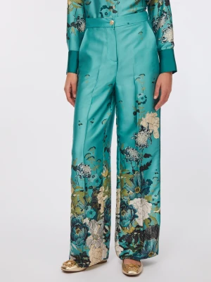 Liu Jo Printed Twill Trousers LIUJO