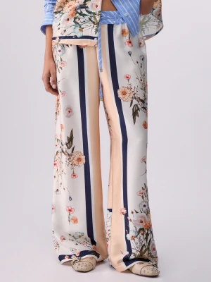 Liu Jo Printed Twill Trousers LIUJO