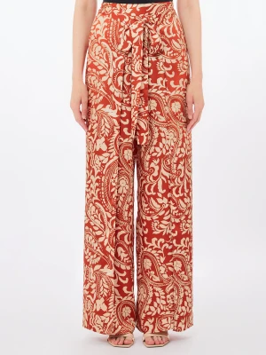 Liu Jo Printed Twill Trousers LIUJO