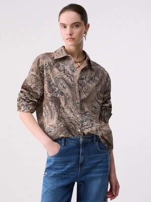 Liu Jo Printed Velvet Shirt