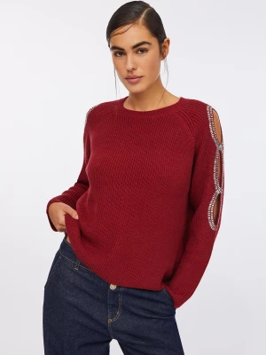 Liu Jo Pullover With Bejewelled Cut-out LIUJO