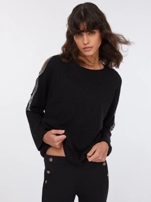 Liu Jo Pullover With Bejewelled Cut-out LIUJO