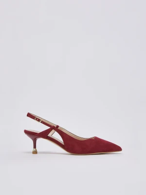 Liu Jo Pumps In Suede Burgundy