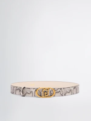 Liu Jo Python-print Pu Belt LIUJO