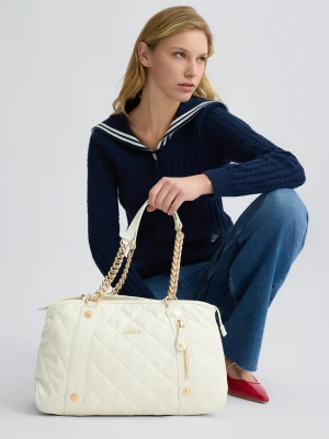 Liu Jo Quilted Cream Handbag LIUJO