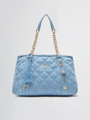 Liu Jo Quilted Denim Shopping Bag LIUJO