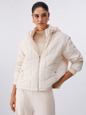 Liu Jo Quilted Jacket With Hood