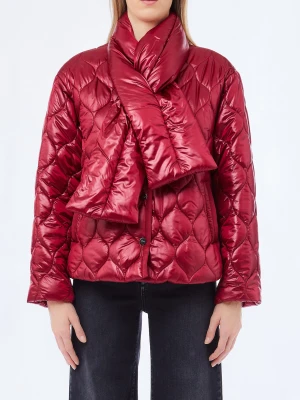 Liu Jo Quilted Jacket With Scarf