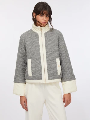 Liu Jo Quilted Nylon And Mesh Jacket LIUJO