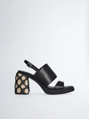 Liu Jo Raffia-heeled Sandals LIUJO