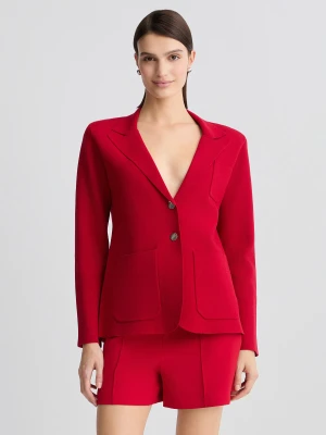 Liu Jo Red Knit Jacket LIUJO