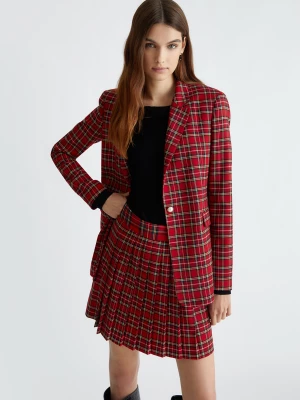 Liu Jo Red Tartan Blazer LIUJO