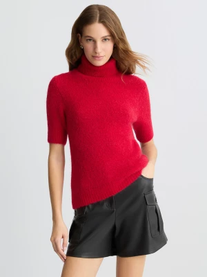 Liu Jo Red Turtleneck With Cut-out LIUJO