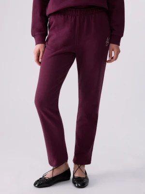 Liu Jo Regular Fit Sweatpants Aubergine