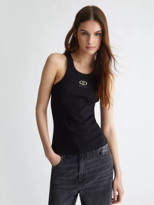 Liu Jo Ribbed Top With Logo LIUJO