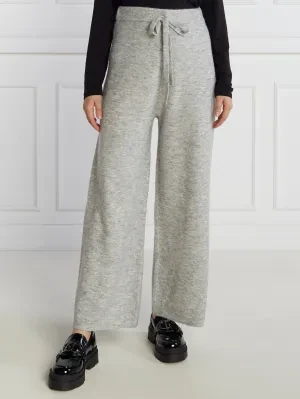 Liu Jo Rose Spodnie dzianinowe | flare fit | z dodatkiem wełny