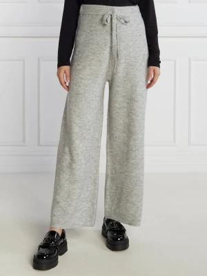 Liu Jo Rose Spodnie dzianinowe | flare fit | z dodatkiem wełny