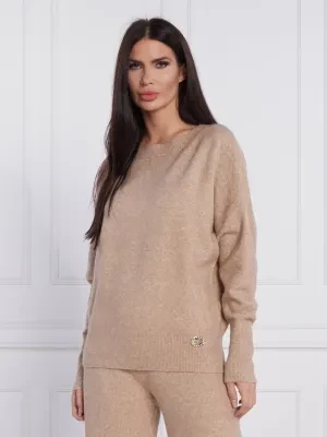 Liu Jo Rose Sweter | Regular Fit | z dodatkiem wełny